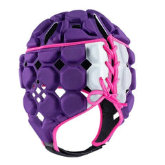 Caschetto Rugby Gilbert OCTANE Viola-Rosa