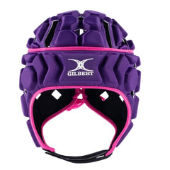 Caschetto Rugby Gilbert OCTANE Viola-Rosa