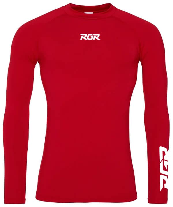 T-shirt RGR baselayer Performance rossa Mlunga