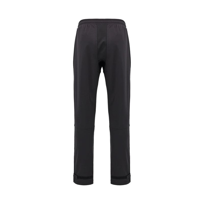 Pantalone lungo da allenamento rugby Galles nero, modello Contact 2025.