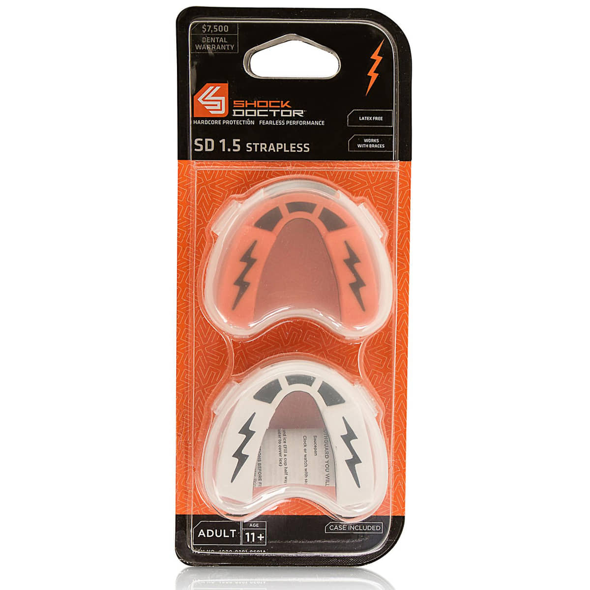 Paradenti Shockdoctor 1.5 Twin Pack - 2 Pezzi