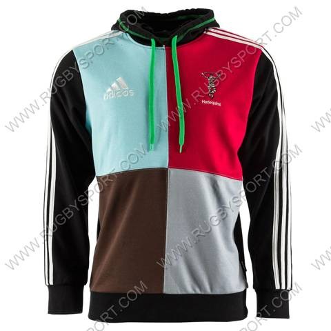 Felpa Harlequins Rugby cappuccio bambino