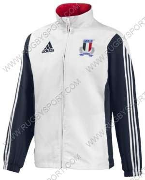 giacca italia presentation fir bianco/blu