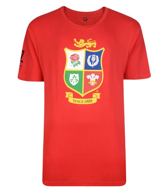 t-shirt lions victory rosso
