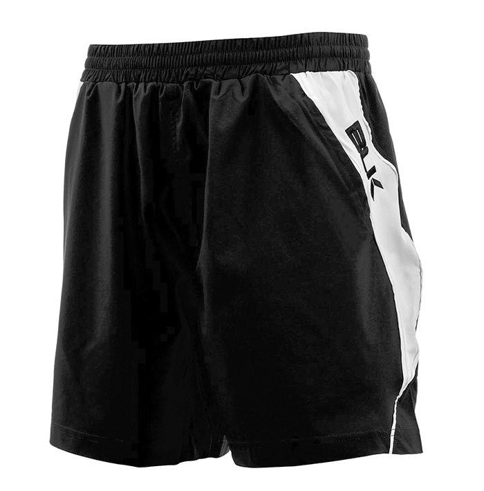 Pantaloncini da palestra BLK Tek IV neri con inserto bianco laterale