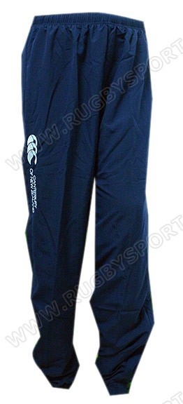Pantalone stadium blu Canterbury of New Zealand con fondo stretto.