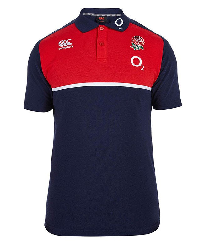 polo inghilterra rugby training blu-celeste