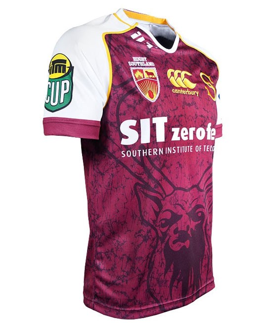 Maglia Southland Home Super Rugby