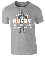 T-shirt "Rugby Dio Creò il Rugby" - Hero