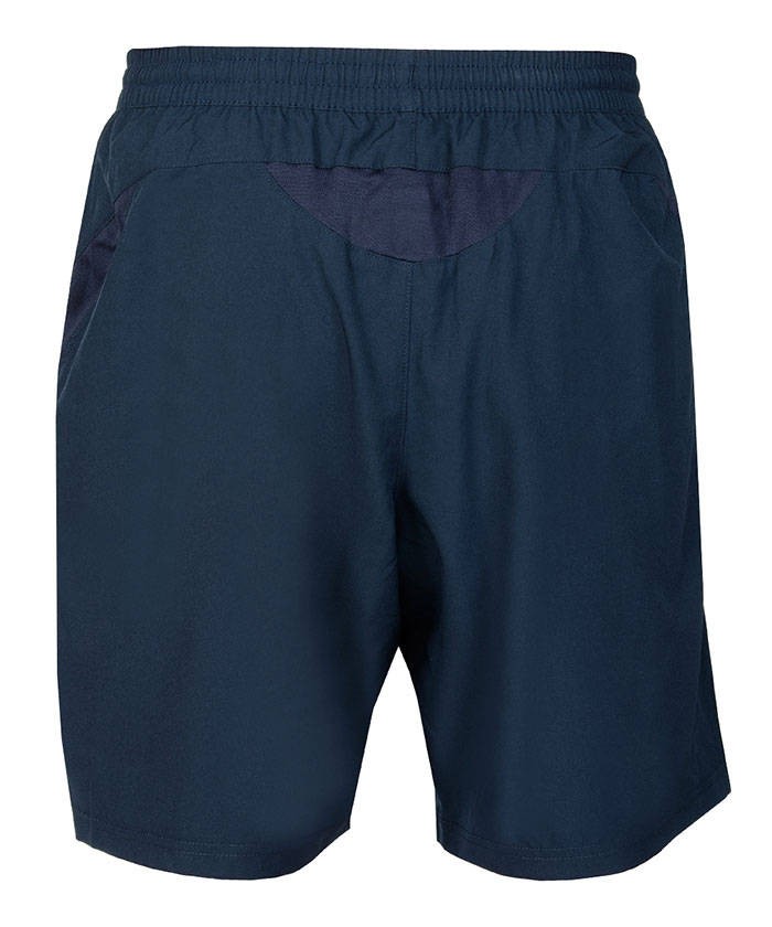 Pantaloncini training RGR Gym blu navy, tessuto tecnico traspirante.