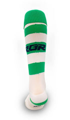 Calze Rugby RGR  Bianco Verde