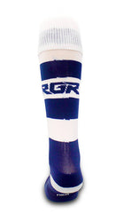 Calze Rugby RGR  Bianco Blu