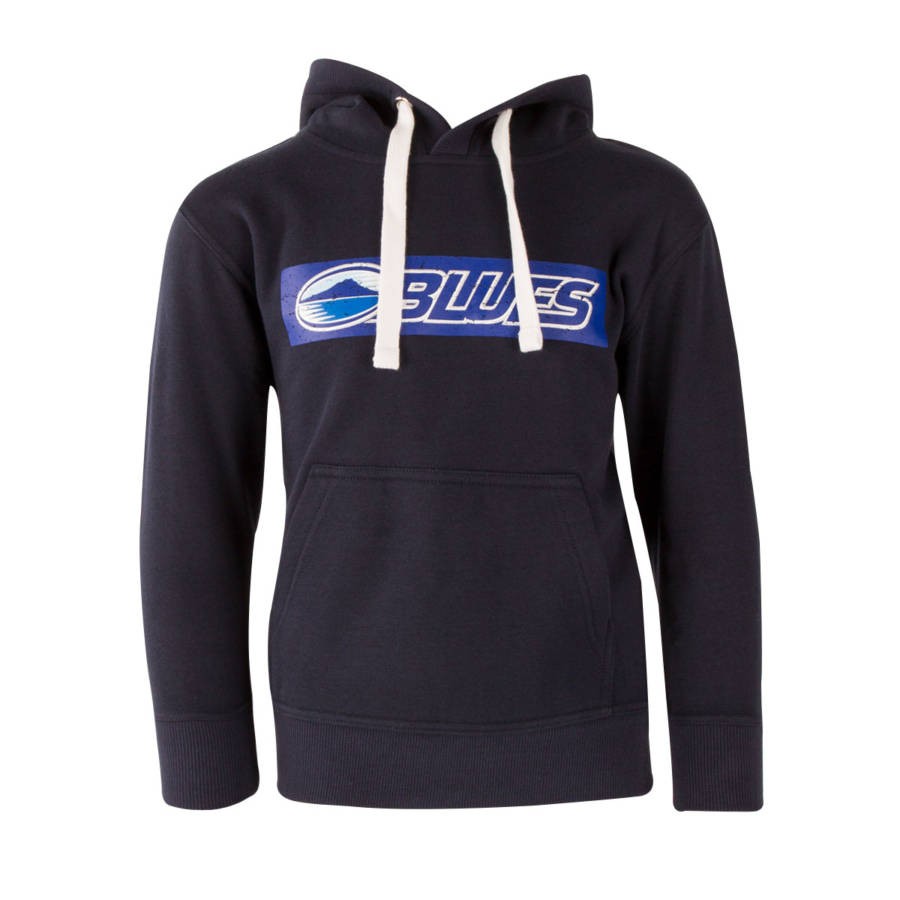 Felpa Blues con Cappuccio Super Rugby Ragazzo