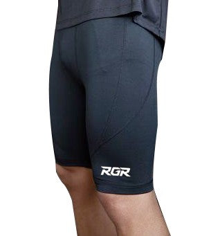 Scaldamuscolo RGR Performance blu, aderente e traspirante per allenamenti intensi.