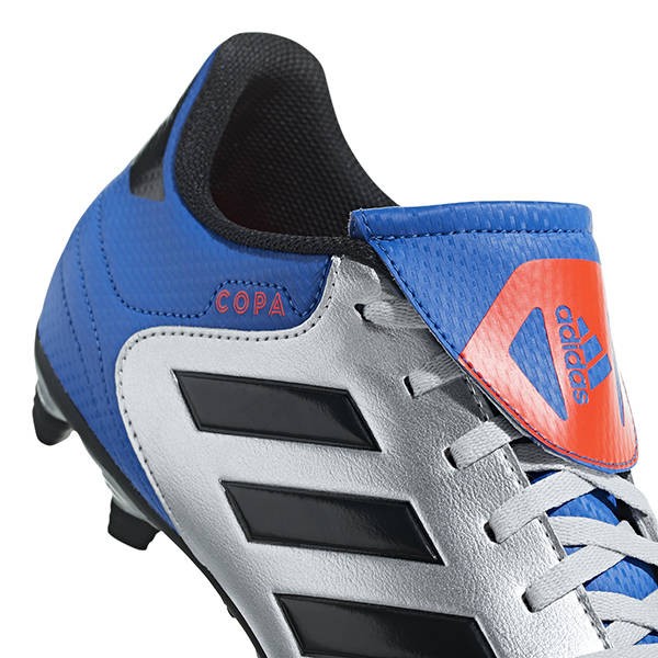 Scarpino Adidas Copa 18.4 FxG Azzurro-Argento