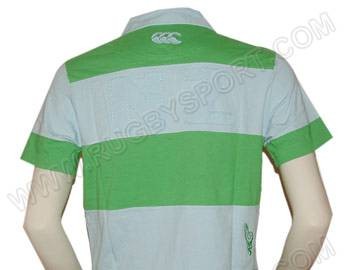 maglia rigata off field ccc charlie celeste/verde