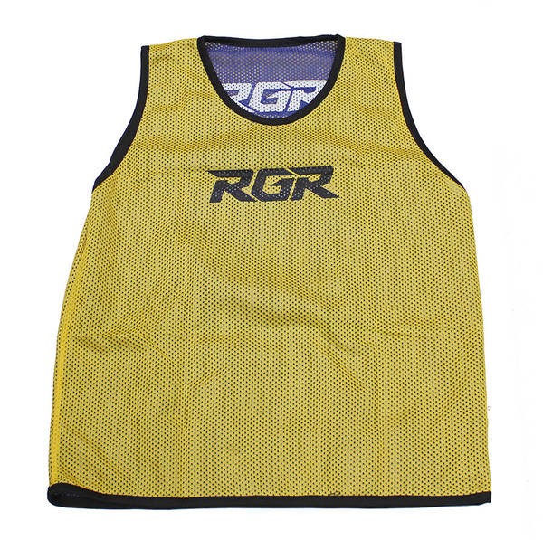 Casacca rugby bicolore Fratino RGR, gialla e blu, per allenamento.