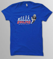 t-shirt evolve rugby azzurro
