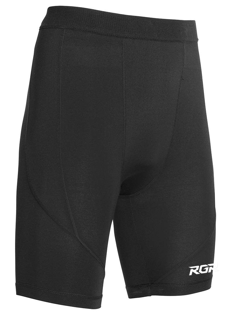 Scaldamuscolo RGR Performance nero per bambino, ideale per allenamenti di rugby.