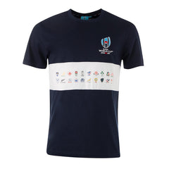 T-shirt Rugby RWC 2019 20 Nazioni Mappa