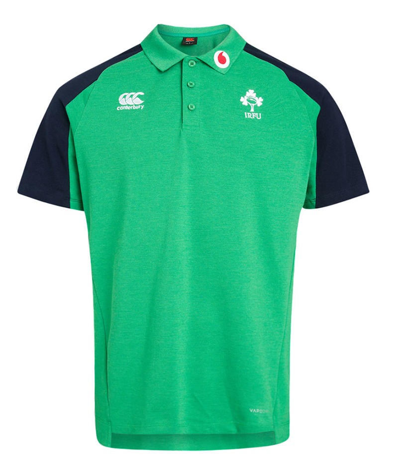 Polo Irlanda Rugby Vapodri CCC Verde-Blu