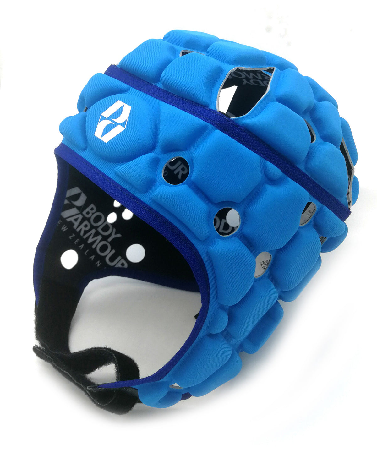 Caschetto Rugby Ventilator Body Armour mid Blue