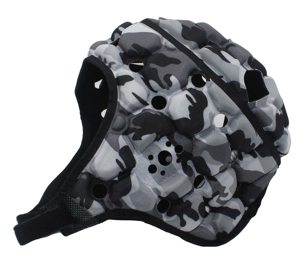 Caschetto Rugby Ventilator Body Armour Camo Black