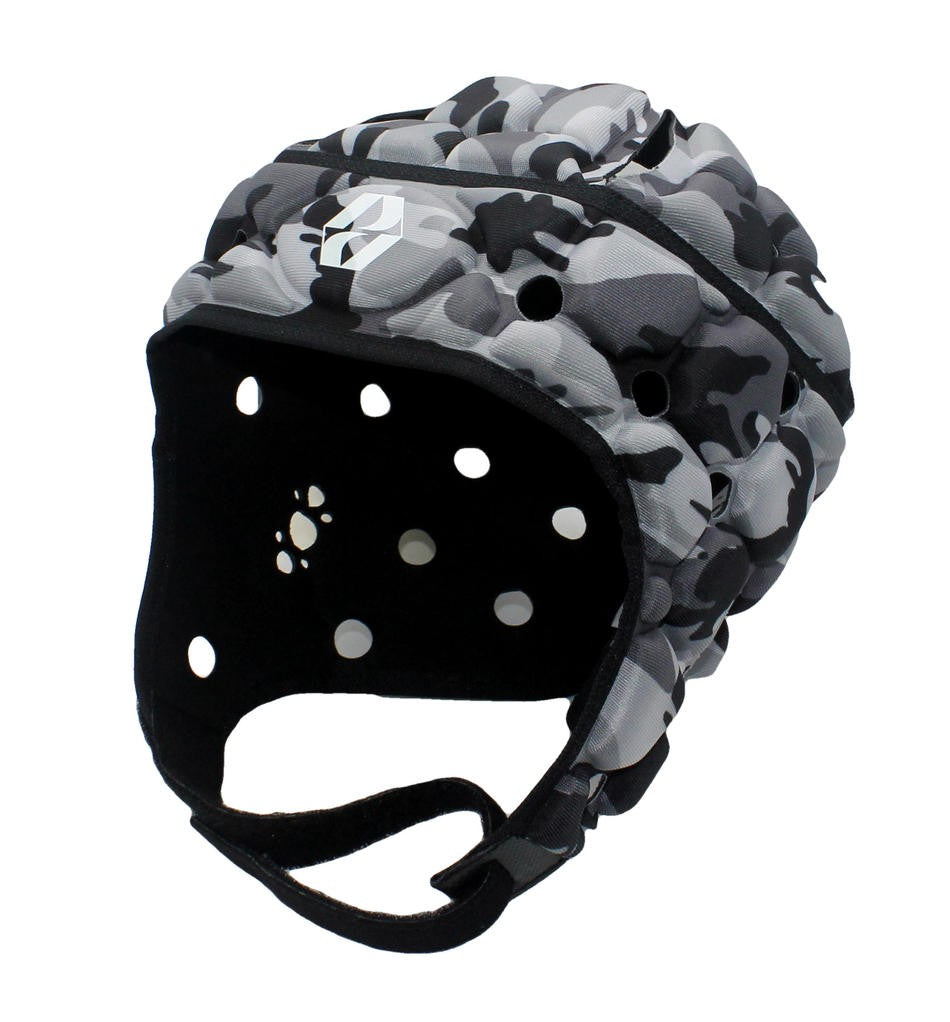 Caschetto Rugby Ventilator Body Armour Camo Black