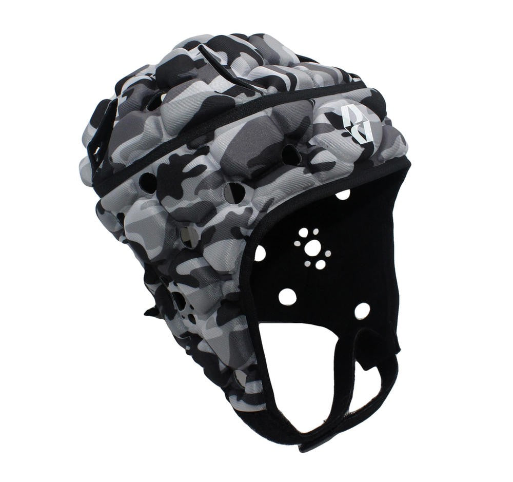 Caschetto Rugby Ventilator Body Armour Camo Black
