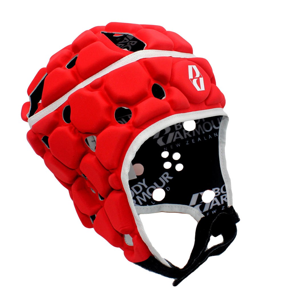Caschetto Rugby Ventilator Body Armour Rosso