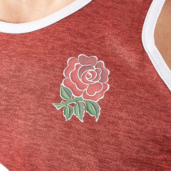 Canottiera Rugby Inghilterra 2020 Rosso Mesh