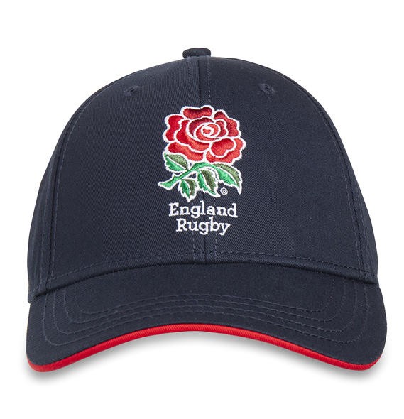 Cappellino Inghilterra Rugby con Visiera RFU Blu