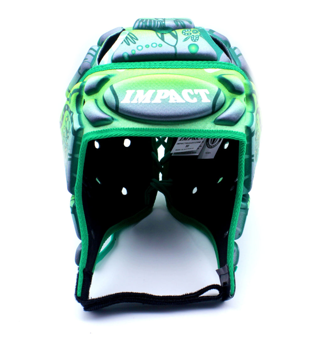 Caschetto rugby Impact Indigenous Forest