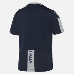 T-shirt Italia Rugby Staff Ragazzo Blu