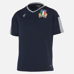 T-shirt Italia Rugby Staff Ragazzo Blu