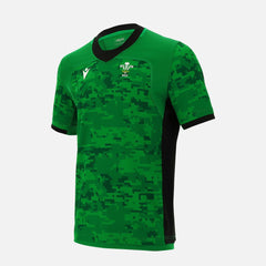 Maglia Rugby Galles training verde 2021