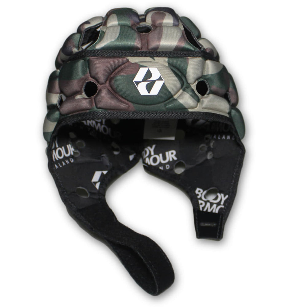 Caschetto Rugby Ventilator Body Armour Camo Verde