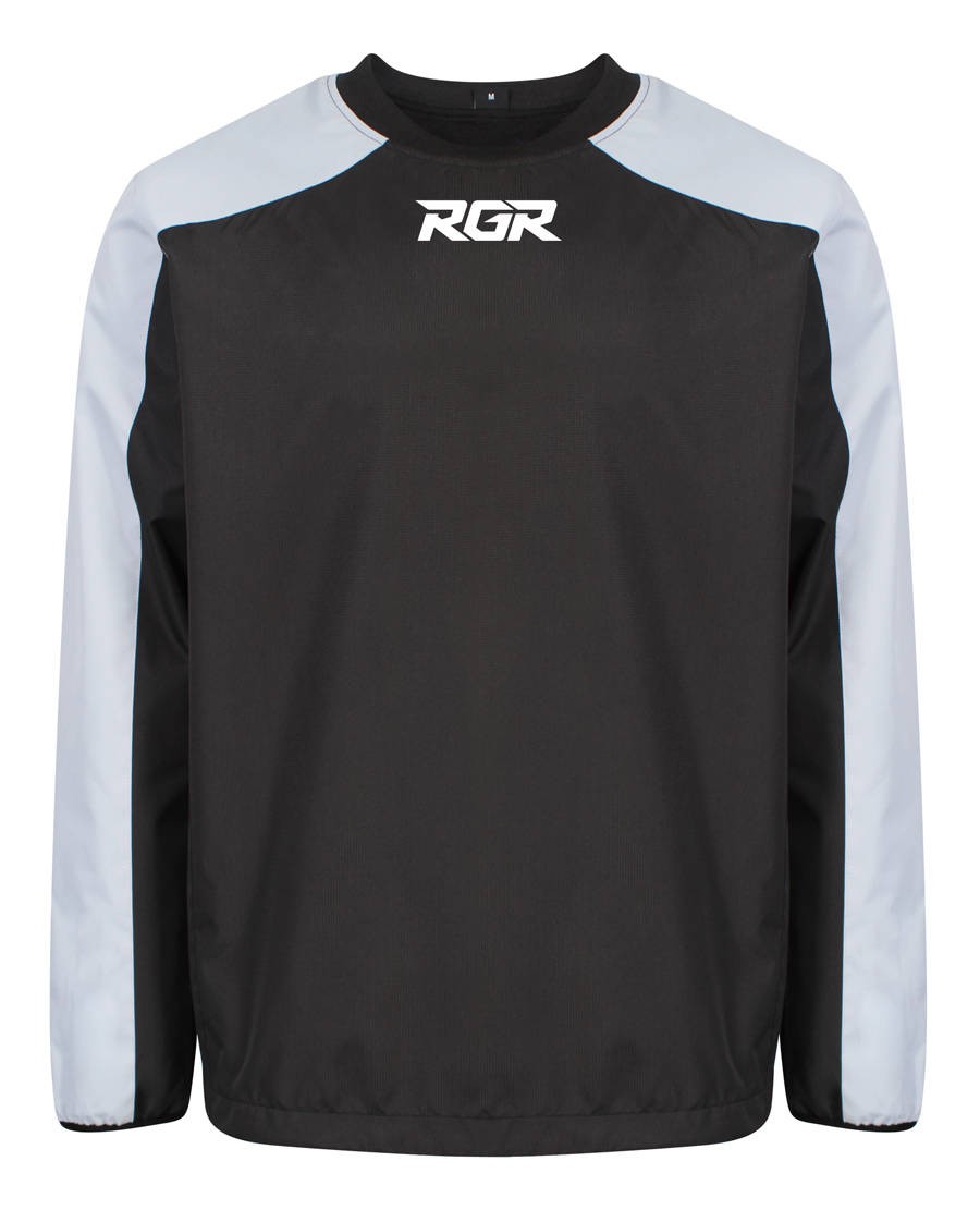 Top allenamento RGR Contrast Nero-Rosso