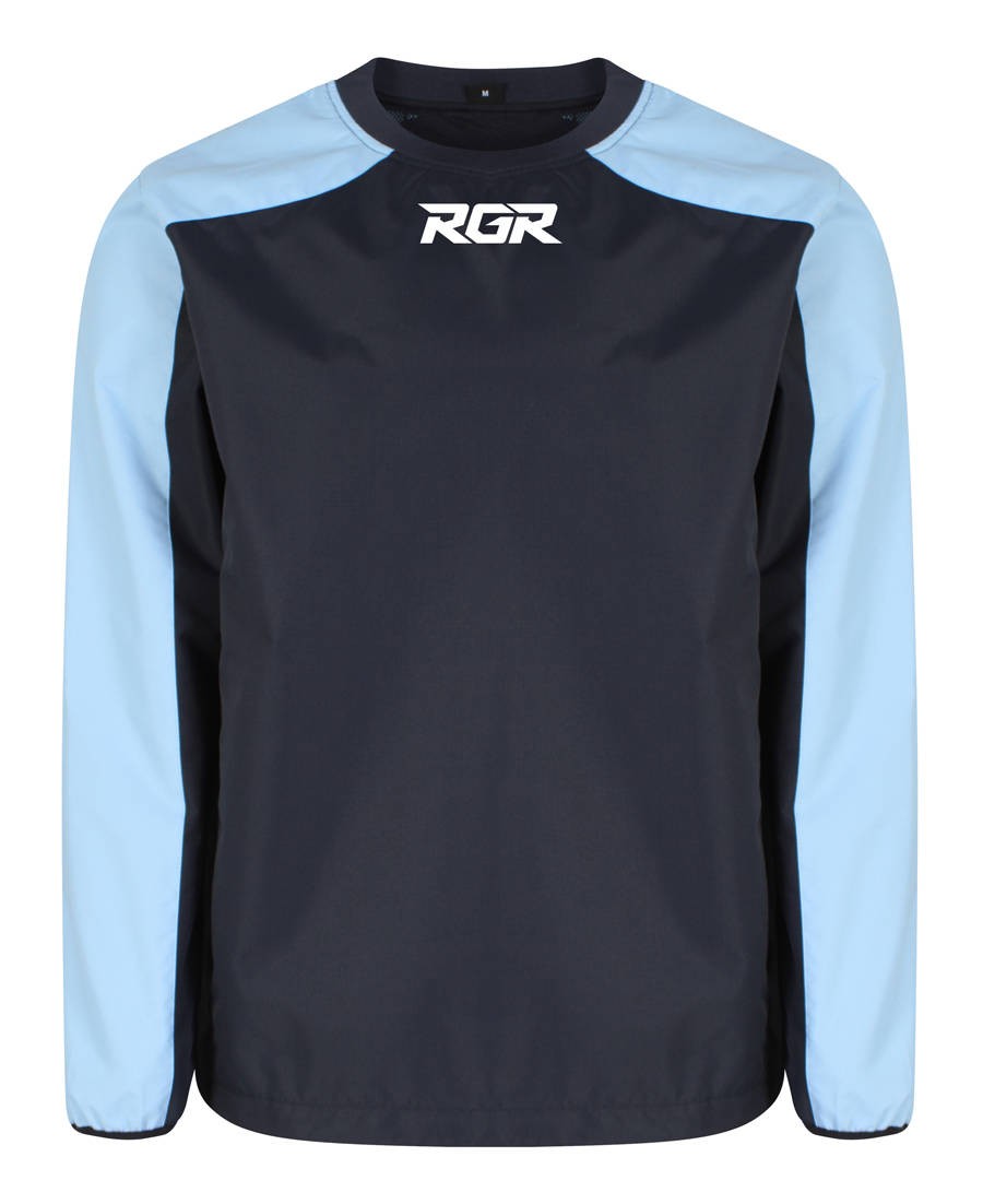 Top allenamento RGR Contrast Blu-Celeste